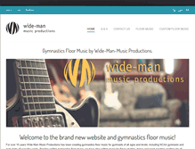 Tablet Screenshot of floormusic.widemanmusic.com